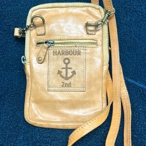 Harbor 2nd .Brown Leather Crossbody Bag
